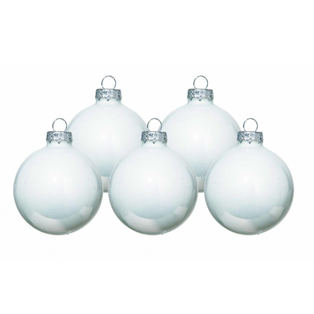 SFERA VETRO BIANCO D.150MM.